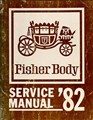 1982 Chevy Original Body Repair Shop Manual