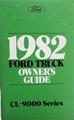 1982 Ford CL-9000 Owner's Manual Original