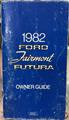 1982 Ford Fairmont and Futura Owner's Manual Original