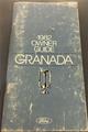 1982 Ford Granada Owner's Manual Original