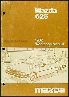 1982 Mazda 626 Repair Manual Original