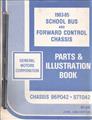 1983-1985 Chevrolet GMC School Bus and Forward Control Chassis Parts Book Original B6 S7