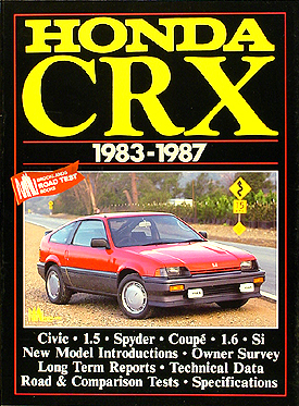 Honda CRX 1983-1987 Book of 26 Magazine Articles