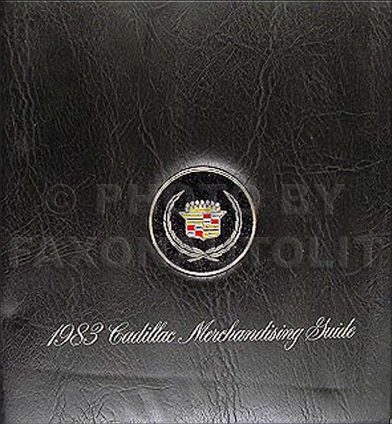 1983 Cadillac Merchandising Guide - Data Book and Color & Upholstery Album