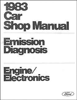 1983 Car Engine/Emissions Diagnosis Manual Original