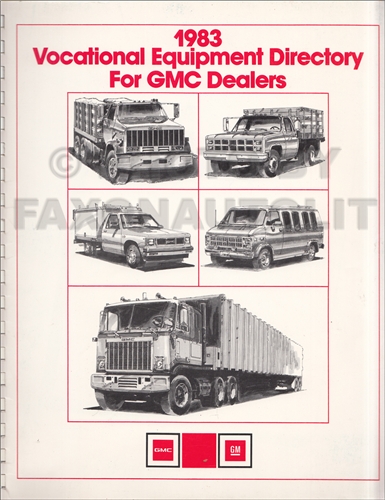 1983 GMC Truck Vocational Equipment Dealer Album