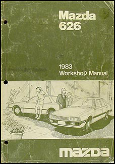 1983 Mazda 626 Repair Manual Original