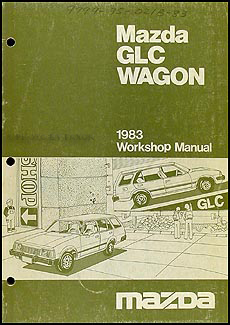 1983 Mazda GLC Wagon Repair Manual Original