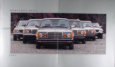 1983 Mercedes-Benz Sales Catalog Original--All Models