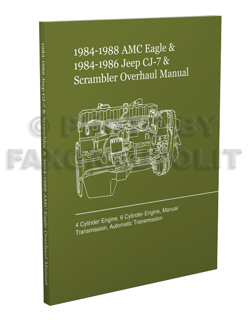 1984-1988 Eagle and CJ-7/Scrambler Engine/Transmission Overhaul Manual