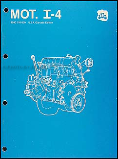 1984-1988 AMC & Jeep 4 Cylinder Engine Overhaul Manual Reprint