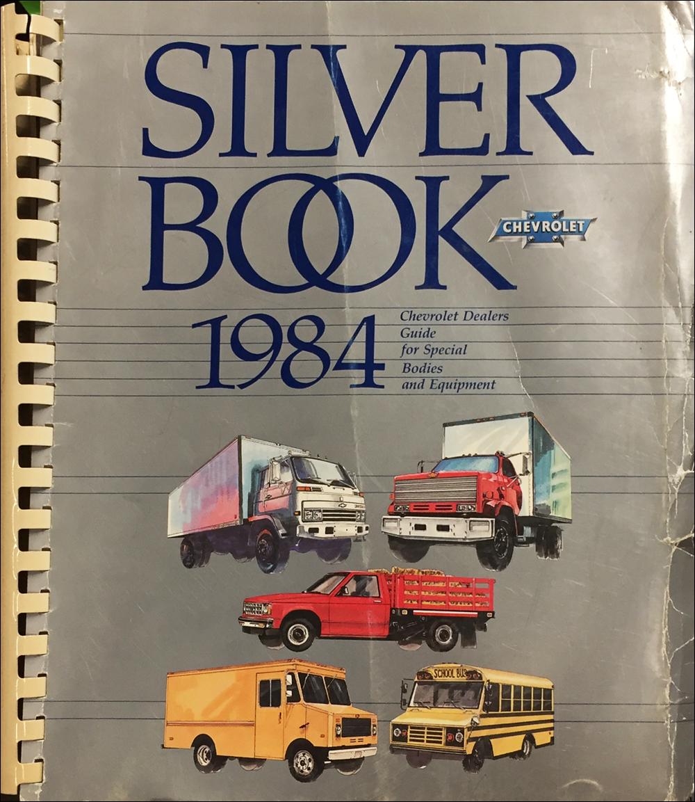 1984 Chevrolet Truck Silver Book Special Equipment Dealer Album inc. Van conversions