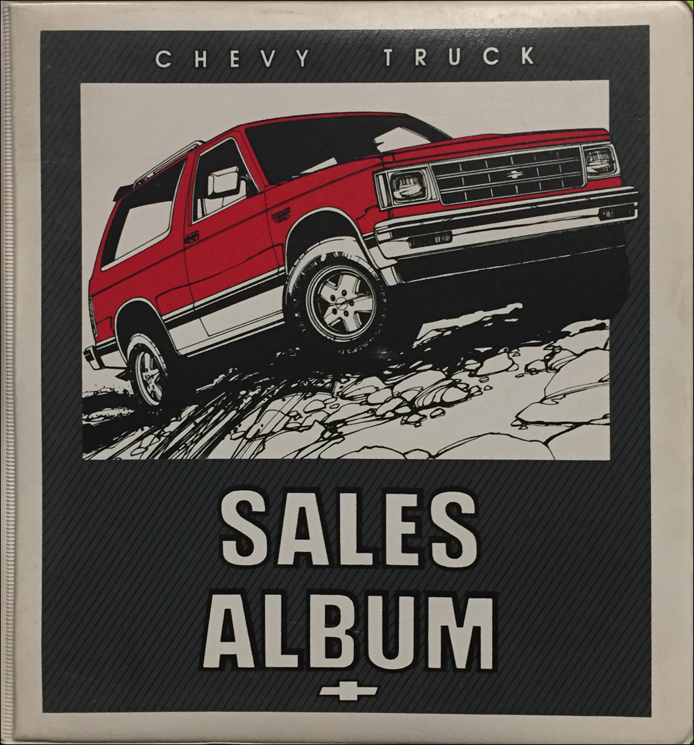 1984 Chevrolet Truck Sales Album and Color and Upholstery Dealer Book Original
