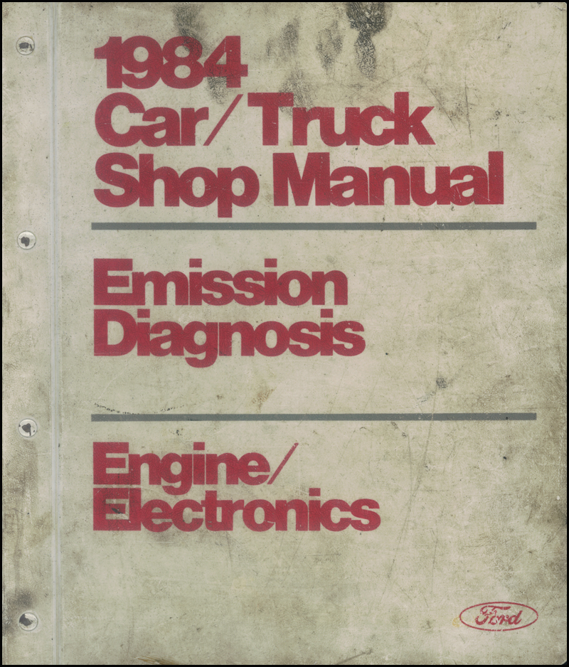 1984 Car and Truck Engine and Emissions Diagnosis Manual Original