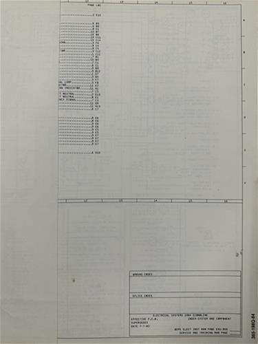 1984 Ford Foldout Wiring Diagrams Original - Select your model from the list