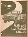 1984 Chevrolet CUCV Truck Parts Book Original