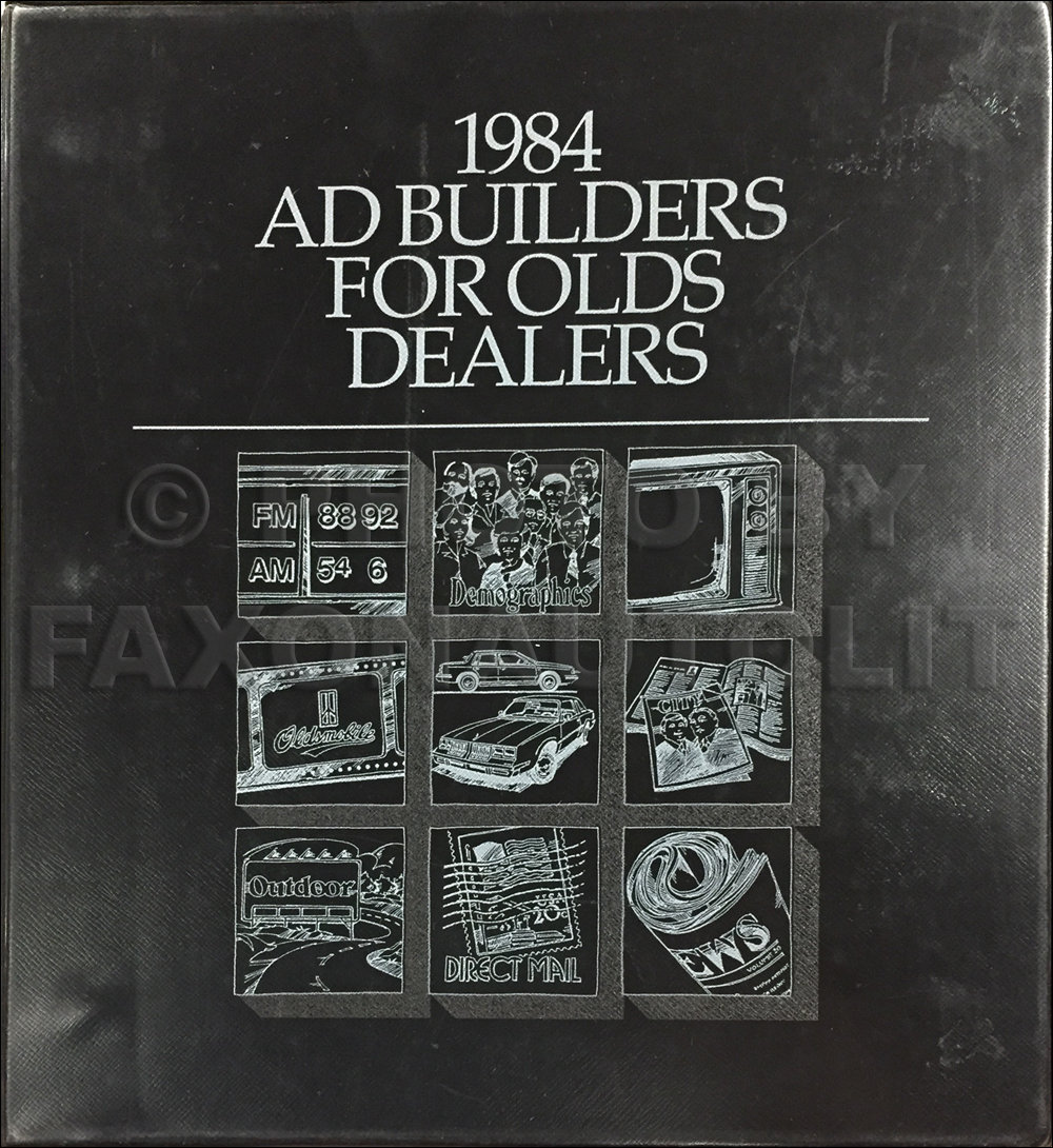 1984 Oldsmobile Dealer Advertising Planner Original
