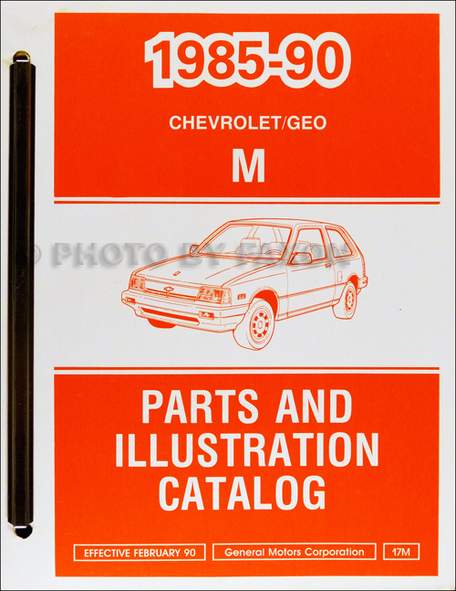 1990 Geo Metro Electrical Diagnosis Wiring Diagram Service Manaual 90 