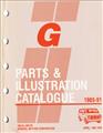 1985-1991 Chevrolet and GMC Full-Sized G Van Parts Book Original Canadian