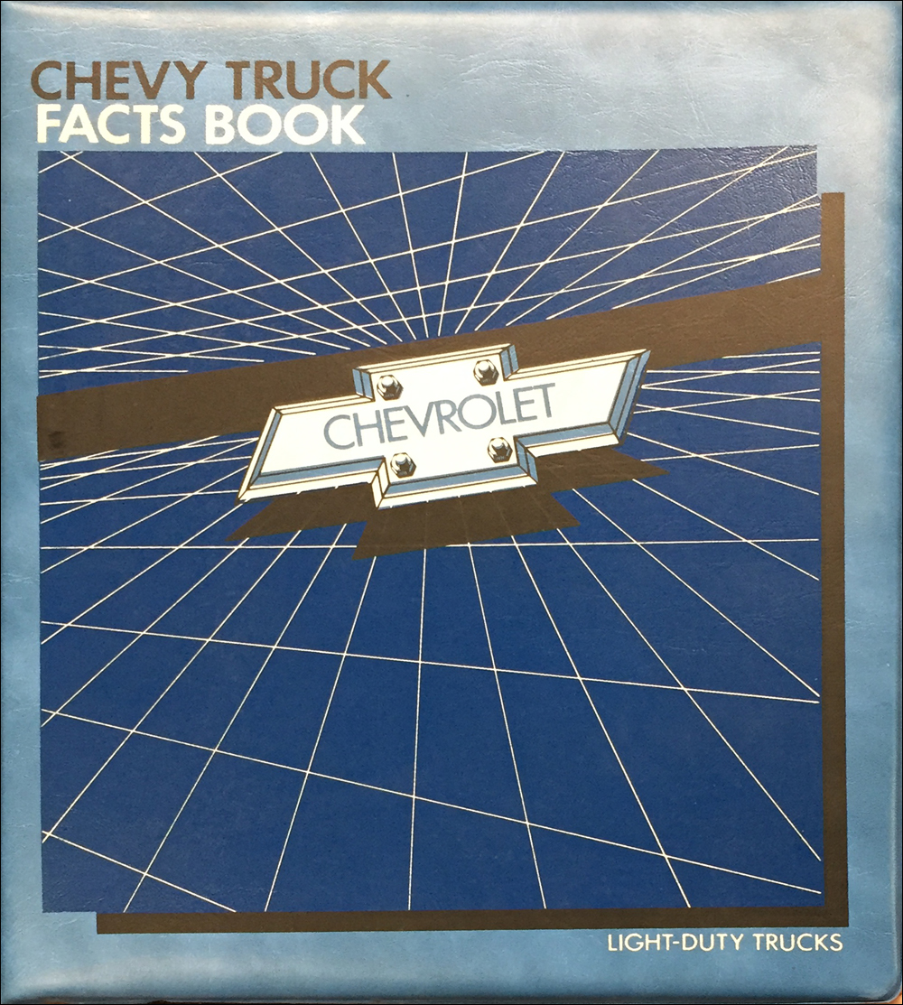 1985 Chevrolet Light Truck Data Book and Color and Upholstery Dealer Album Original