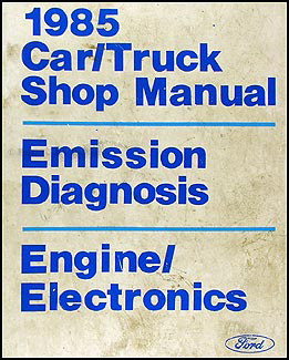 1985 Engine and Emissions Diagnosis Manual Original