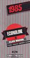 1985 Ford Econoline Van & Club Wagon Owner's Manual Original