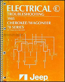 1985 Jeep Cherokee/Wagoneer Electrical Troubleshooting Manual Original 