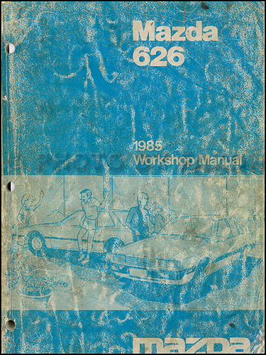 1984 Mazda 626 Repair Manual Original