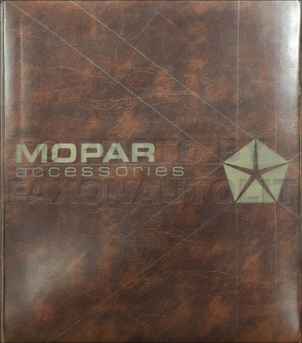 1984 Mopar Accessories Data Book Original