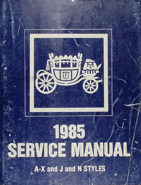 1985 GM Compact and Mid-Size Body Manual