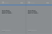 1981-91 Mercedes 126 A/C & Heater Reprint Repair Manual