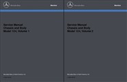 1981-91 Mercedes 126 A/C & Heater Reprint Repair Manual