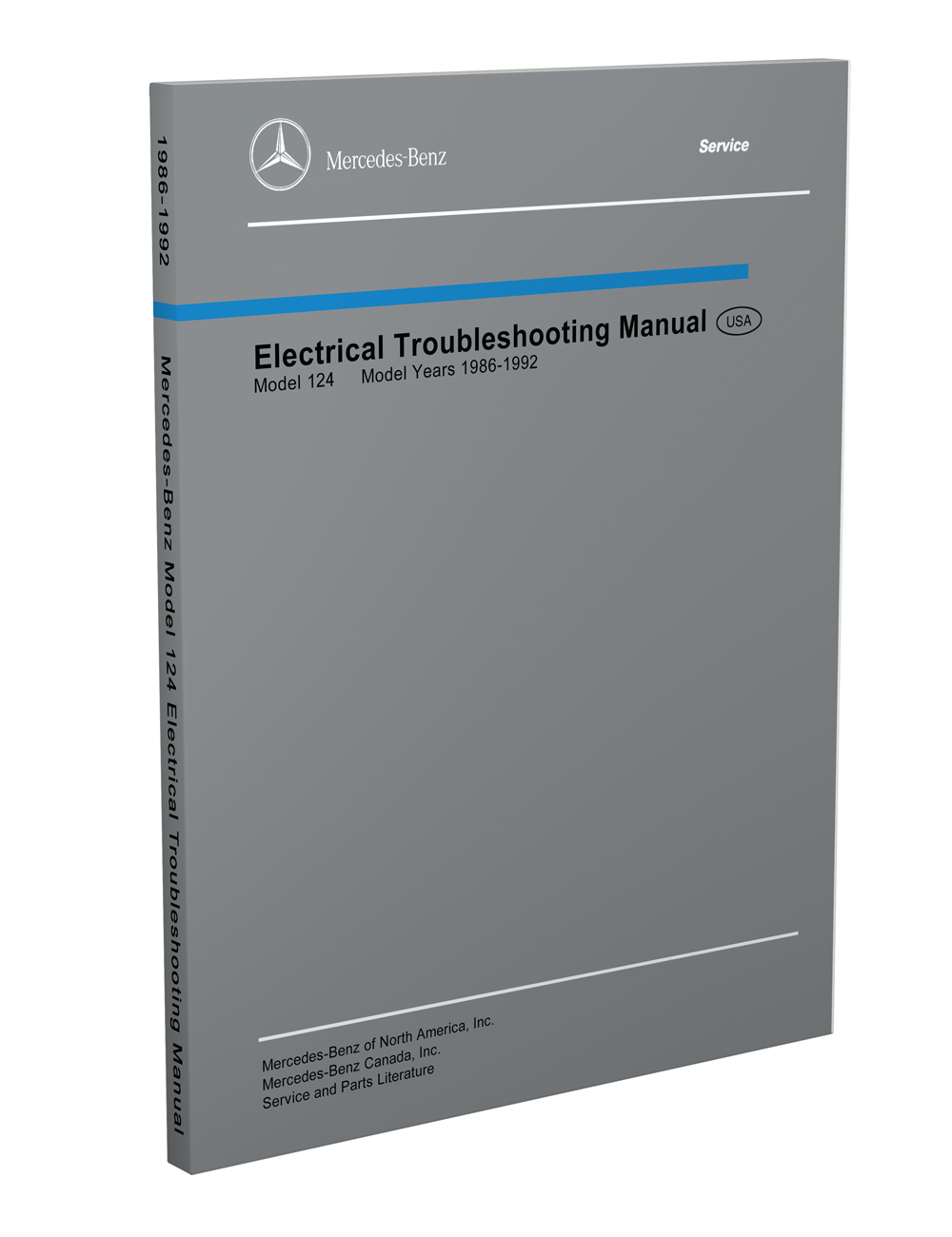 1986-1992 Mercedes 124 Electrical Troubleshooting Manual 