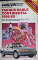 Chilton's Repair Manual: Taurus, Sable Continental 1986-1989