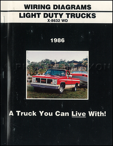 1986 GMC CK Wiring Diagram Original Pickup Suburban Jimmy Sierra
