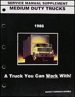 1985 GMC MEDIUM AND HEAVY  DUTY TRUCKS ORIGINAL WIRING DIAGRAMS MANUAL! 