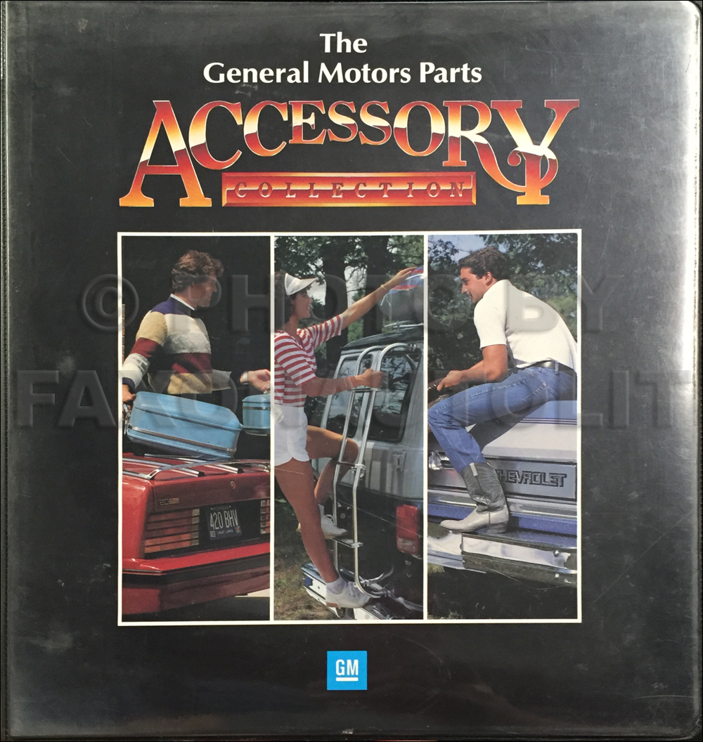 1986 GM Accessories Dealer Album Original