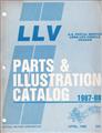 1987-1988 Chevrolet U.S. Postal Service Long Life Vehicle LLV Chassis Parts Book Original