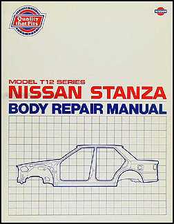 1987-1989 Nissan Stanza Body Repair Manual Original 