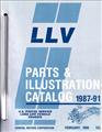1987-1991 Chevrolet U.S. Postal Service Long Life Vehicle LLV Chassis Parts Book Original