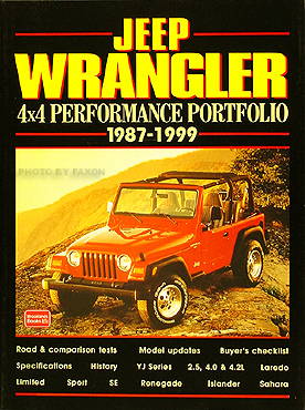 Jeep Wrangler 4x4 Performance Portfolio 1987 -1999