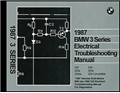 1987 BMW 3-Series (325) Electrical Troubleshooting Manual First Edition