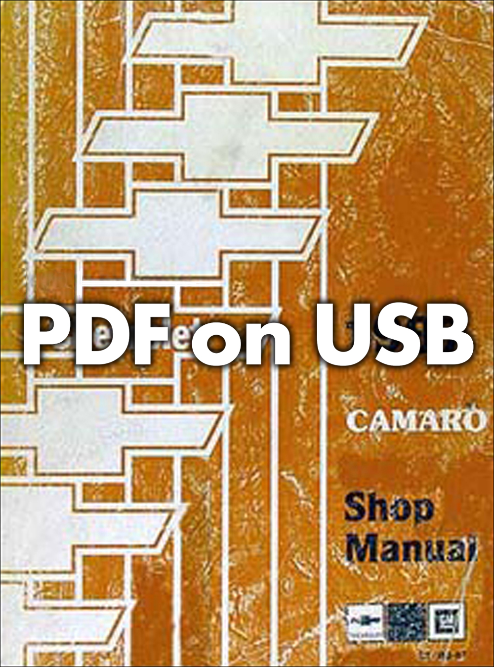 1986-1987 Chevrolet Camaro Repair Shop Manual USB