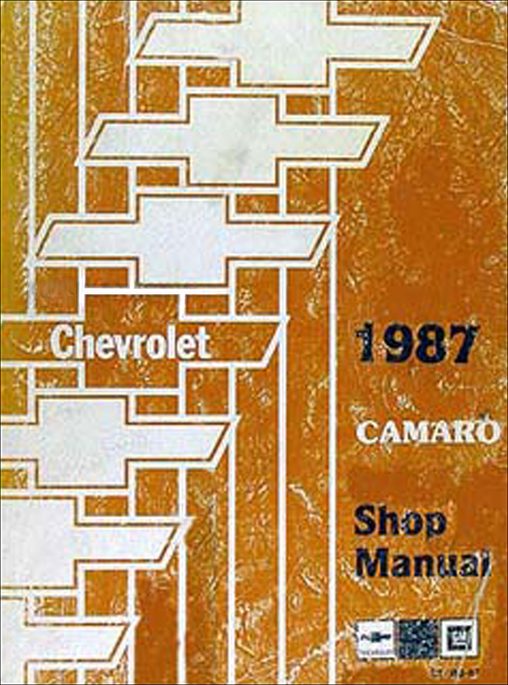 1987 Chevy Camaro Repair Manual Original
