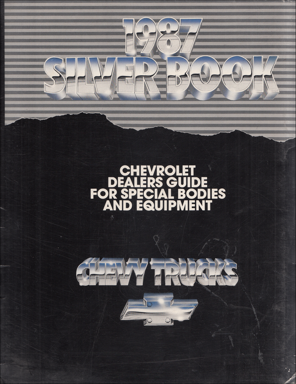 1987 Chevrolet Truck Silver Book Special Equipment Dealer Album inc Van Conversion