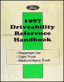 1987 Car & Truck Engine/Emissions Diagnosis Update--Drivability Reference Handbook
