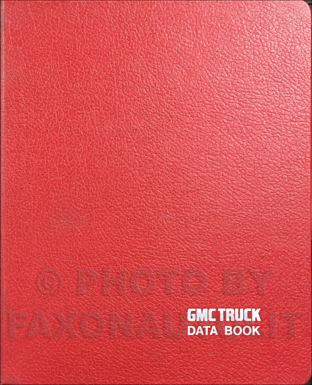 1987 GMC Heavy Duty Data Book Original Astro, Brigadier, General