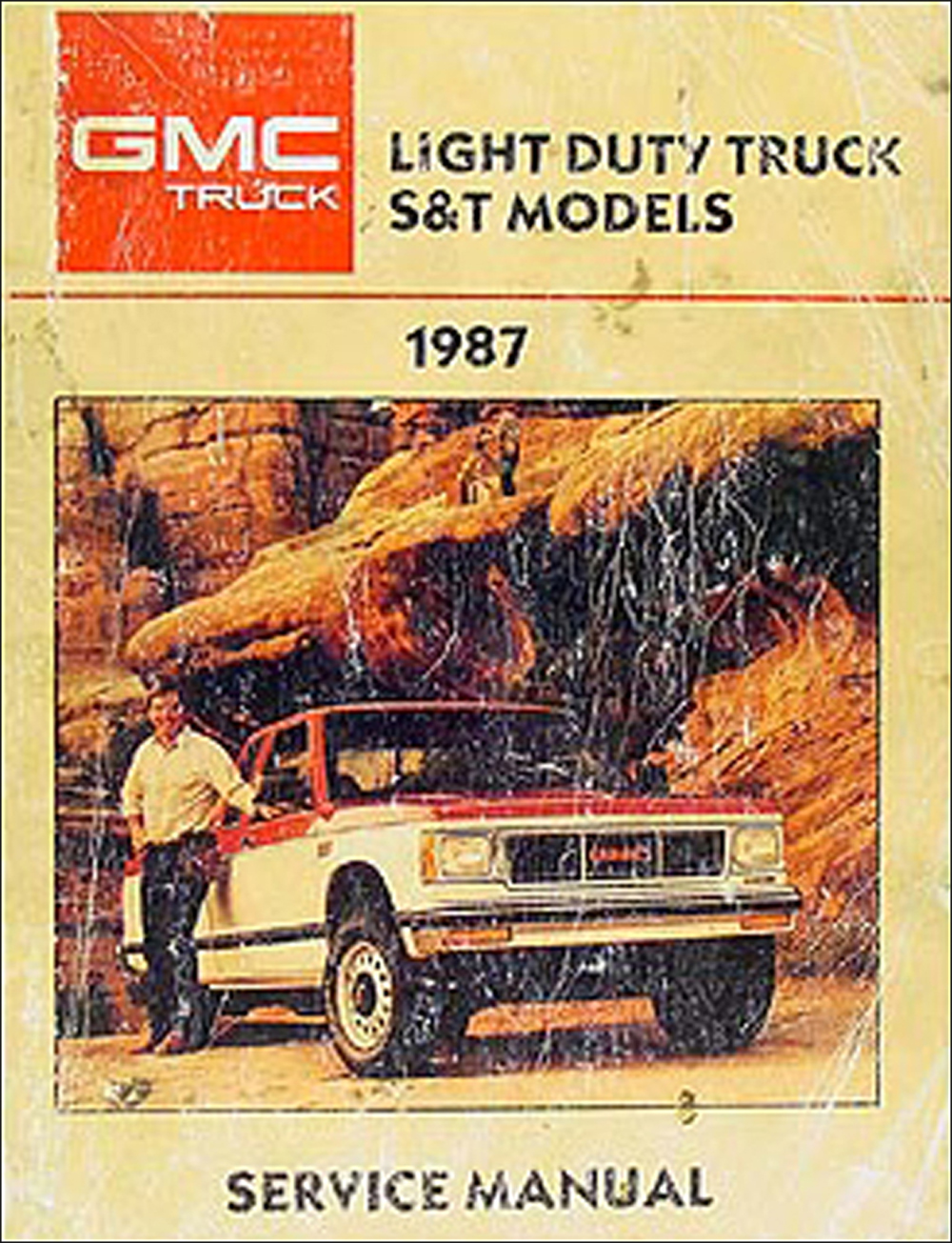 1987 GMC S-15 Pickup & Jimmy Shop Manual Original 