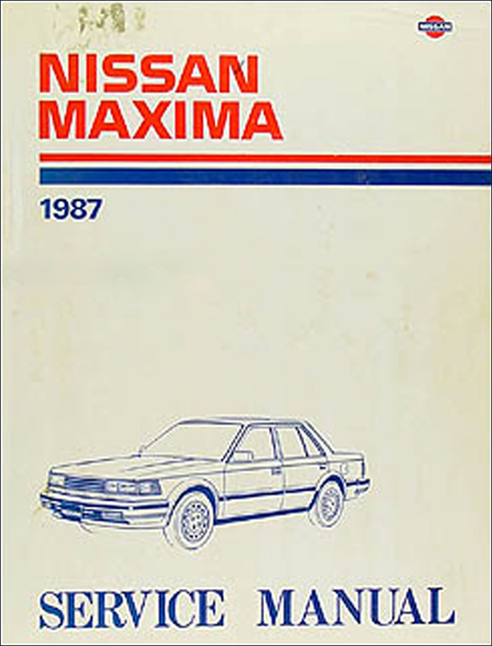 1987 Nissan Maxima Repair Manual Original