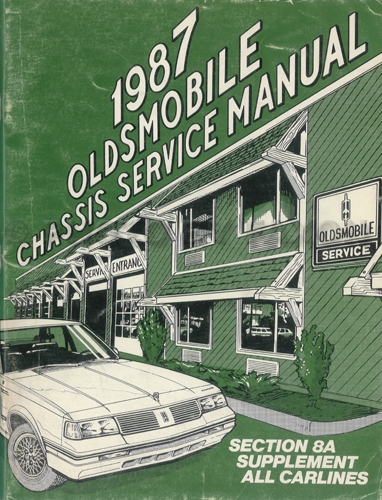 1987 Oldsmobile Electrical Diagnosis Manual Original Supplement